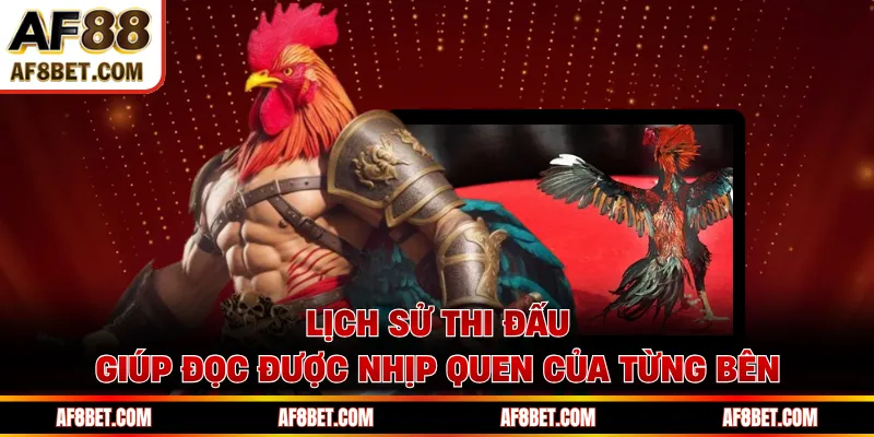 Lịch sử thi đấu giúp đọc được nhịp quen của từng bên