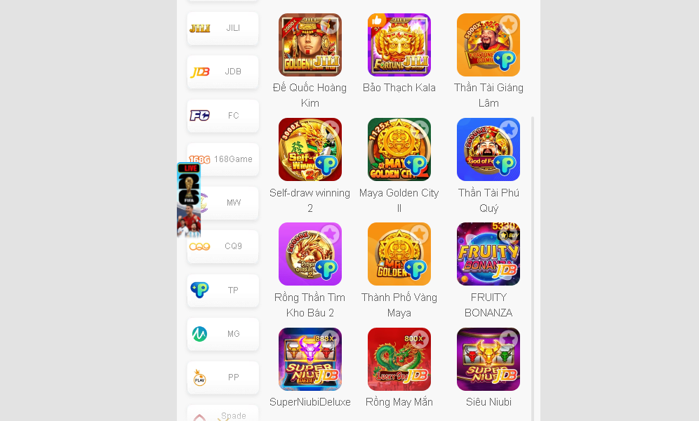 Slots game AF88 có đầy đủ các thể loại quay hũ có tiếng trên thị trường